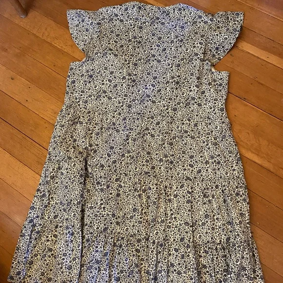 Lane Bryant Blue and White Floral Dress - Picture 7 of 9